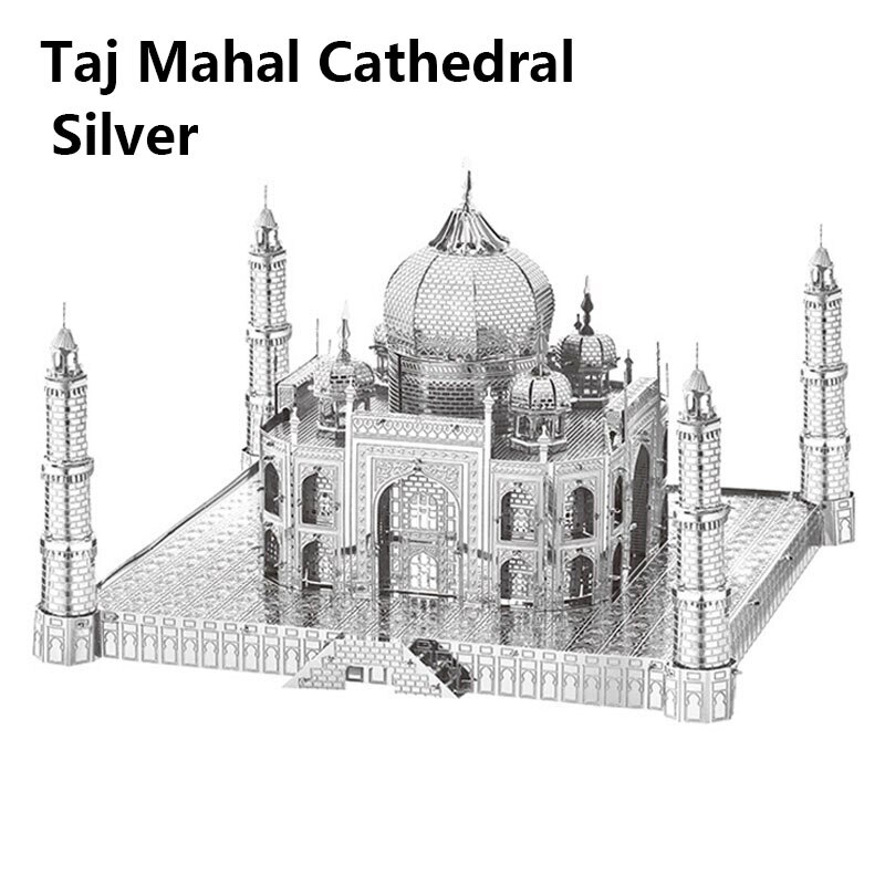 HK Nanyuan 3D Metal Puzzle World Famous Attractions Building DIY Model Kit Children's Educational Toys Games Adult Hobby: 5