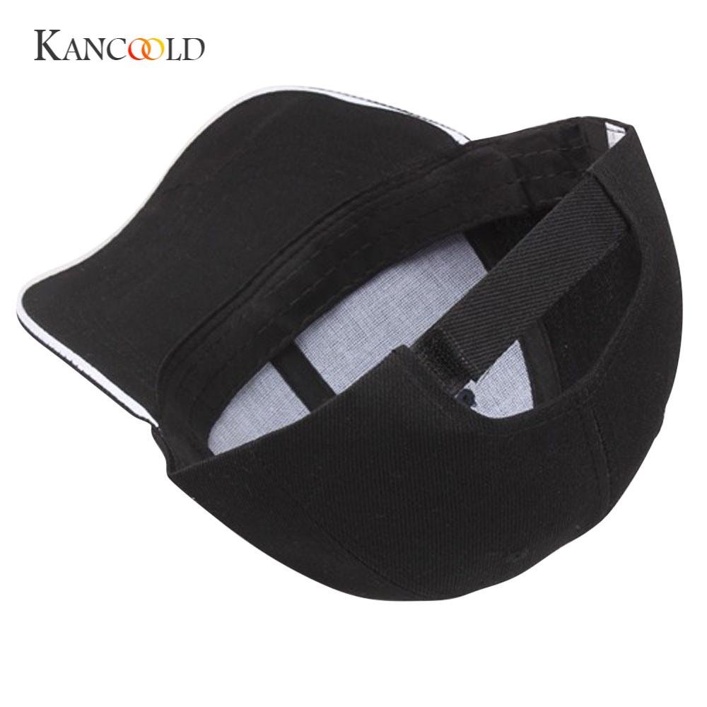 Kancoold bone cap afslappet hat kvinder populær unisex baseball cap snapback hat hip hop justerbar pjano 0