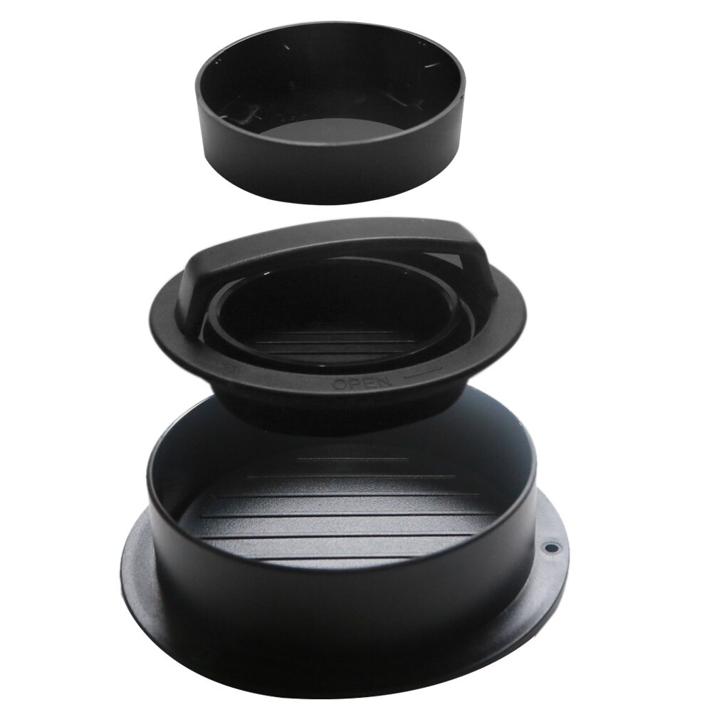 Abs hamburgerpress hamburger maker rund form ikke-pinne kokk koteletter hamburger kjøtt biff grille patty maker burger form