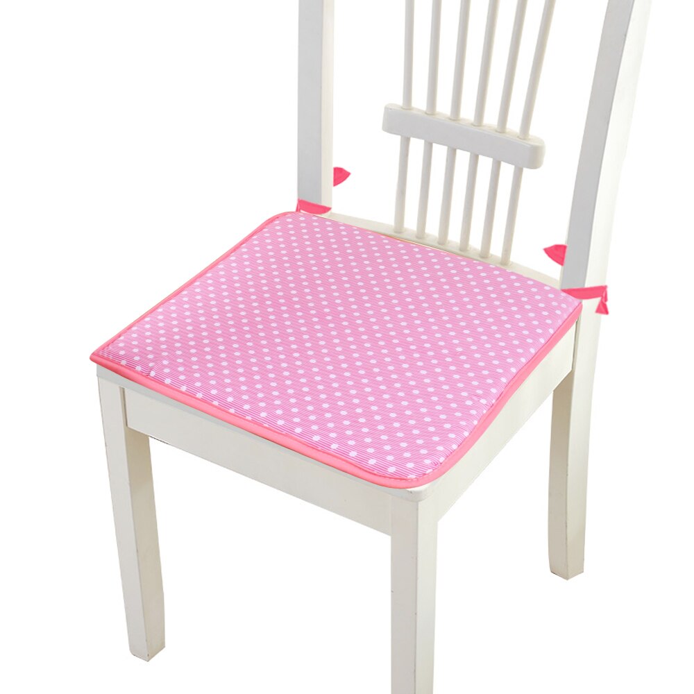 Urijk-coussin de siège antidérapant | Coussin de canapé, couleur Pure, coussin de siège carré, coussin de chaise, oreiller doux, imprimé en feuilles, pour Padchair, 40x40cm