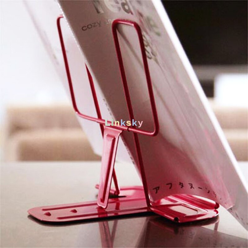 Support de livre en métal, support de livre de lecture réglable avec plateau pliant, supports d&#39;affichage de chevalet de livre en métal Portable