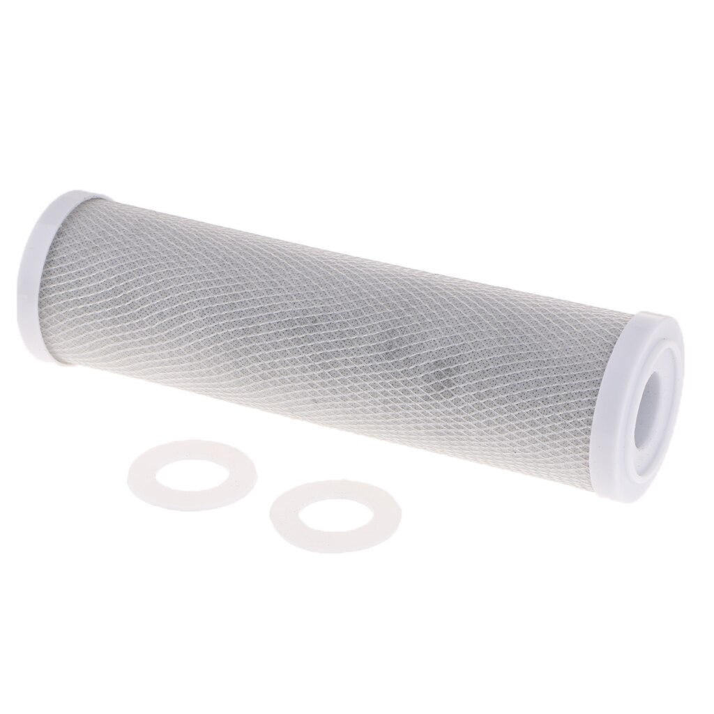 CTO-filtro de agua de carbón activado para sedimentos, sistema RO estándar de 10 pulgadas, filtro de agua de carbón activado