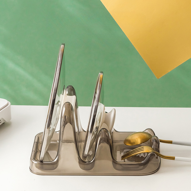 Küche Löffel Halfter Topf Deckel Gestell Topf Deckel Kochen Werkzeug Geschirr Lagerung Gestell Löffel Stäbchen Halfter Spachtel Ablauf Gestell Gerät