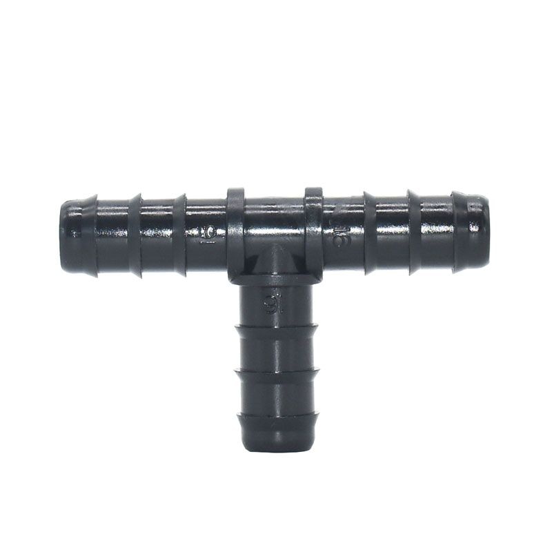 Hageslange 16mm tee mothake kobling 3 ringetone hage vanningskobling 1/2 slange vann splitter drivhus drypp vanning 5 stk