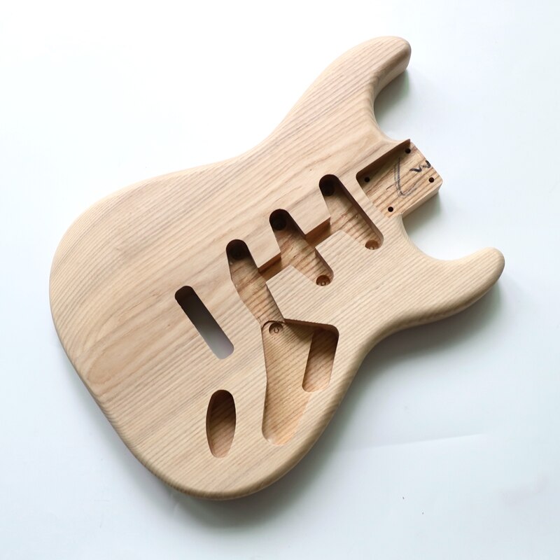 Corps de guitare Donlis non fini brut Ash ST corps de guitare électrique adapté pour simple humbucker P90 et LP micros pièces de guitare guitarra