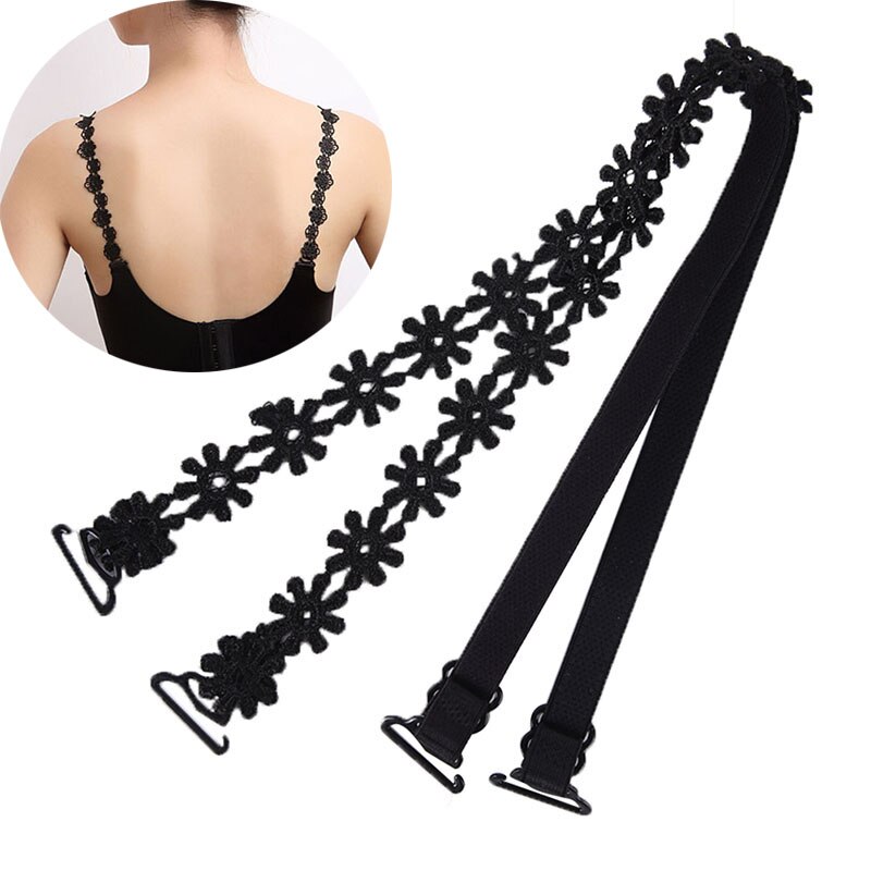 Soutien-gorge bretelles dentelle papillon fleur croix dos dame fille soutien-gorge bretelles décoration bretelles nécessaires: 8