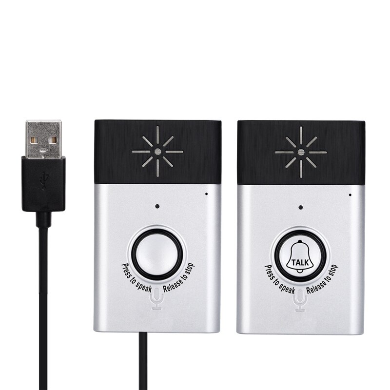 Draadloze Intercom Deurbel Thuis Voice Intercom Deurbel Ondersteuning Twee-weg Intercom Professionele Penetratie