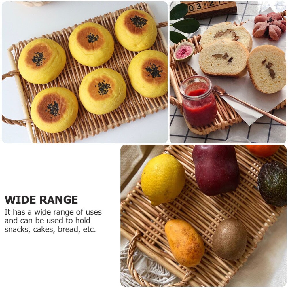 1pc Unique Food Service Tray Multipurpose Practical Food Tray Food Plate