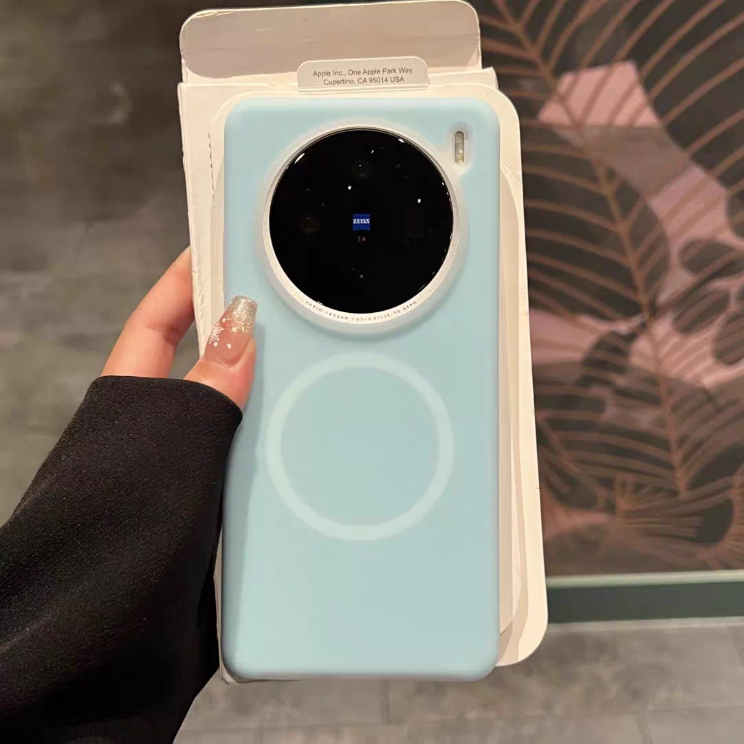 etui Huawei Honor magia 7 zawodowiec Miękki płynny silikon MagSafe bezprzewodowe ładowanie Ochronna tylna obudowa dla magia 7 6 5 zawodowiec 6lite