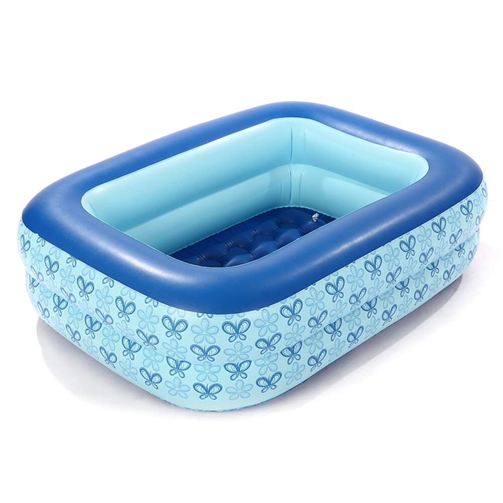 PVC Rectangular Inflatable Swimming Pool Children Home Courtyard Garden Swimming Pool LBV