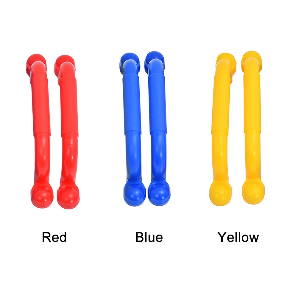 1pair Hand Grips PP Playhouse Swing Safety Handles Kids Climbing Amusement Park Replacement Parts Grab Bar Gym Multifunction