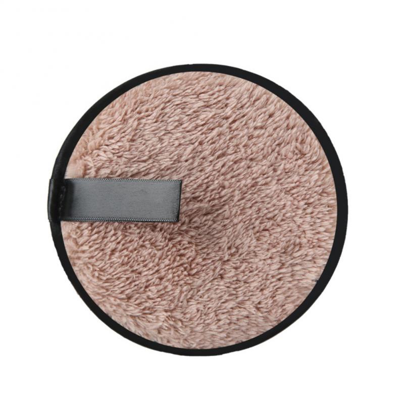 Kaksipuolinen meikinpoistosieni kasvojen pesusieni puhdistus puuvilla räpytys uudelleen käytettävä märkä sieni kasvojen puff kosmeettinen työkalu