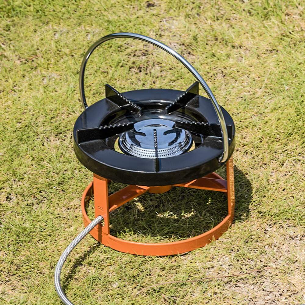 2700W Camping Gasfornuis Draagbare Outdoor Fornuis Gasbrander Mobiele Keuken Voor Camping Wandelen Backpacken Picknick