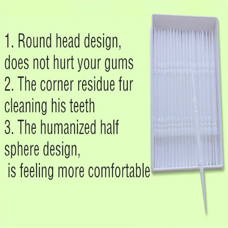 150 Stuks Superfijn Tand Stok Flosdraad Staven Borstel Dental Oral Care Tools Schone Tanden Voedsel Residu Wedding Party Tandenstokers