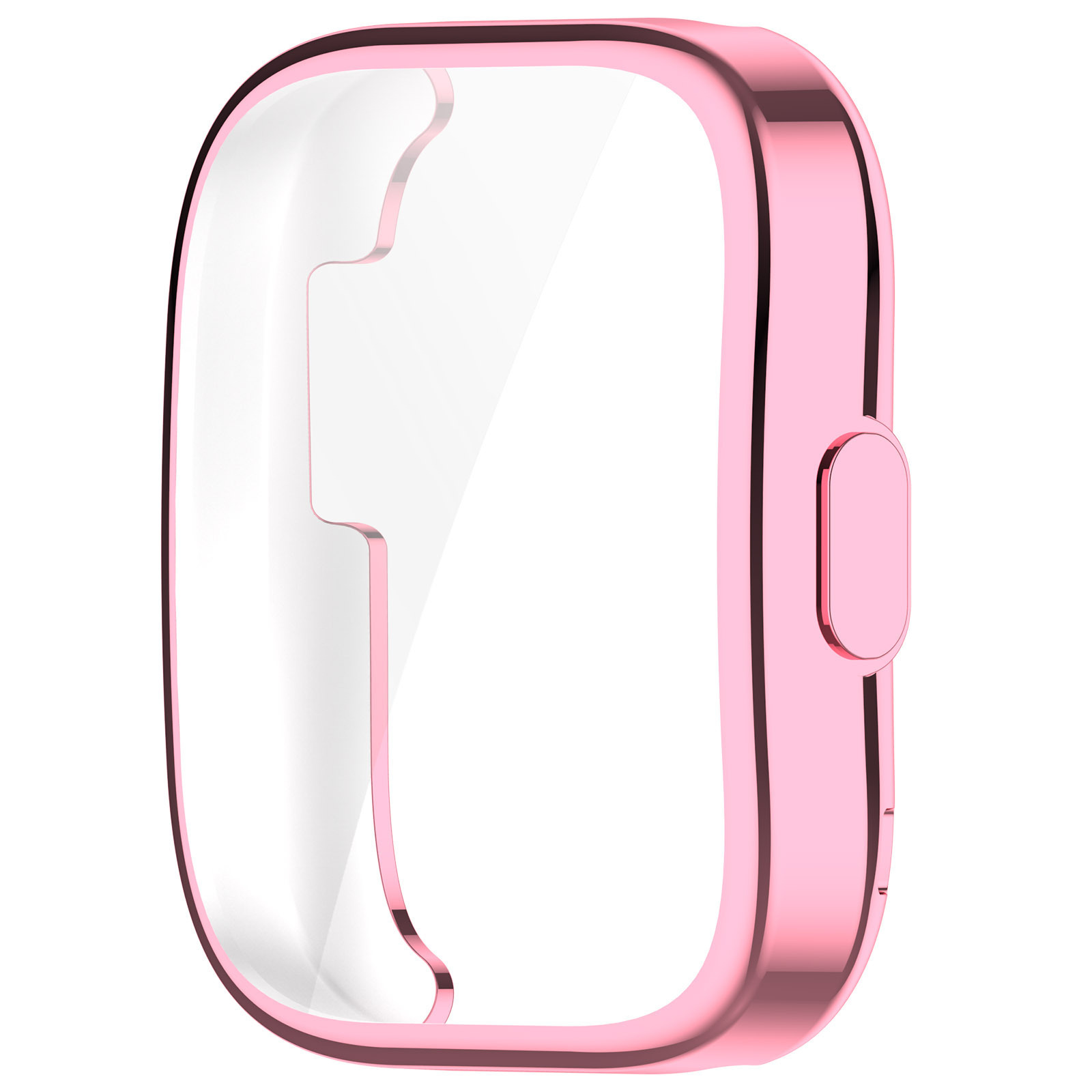 Custodia protettiva per schermo per Amazfit Bip 5 copertura completa paraurti custodia protettiva in TPU morbido per accessori Amazfit Bip5: Colore rosa