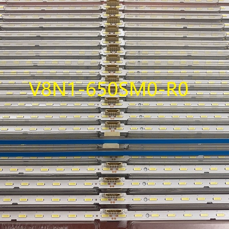 LED Strip For Samsung UA65RU7100W V8N1-650SM0-R0 UE65NU7025 UE65RU7172 UE65RU7100 UE65NU7172 UE65NU7100 UE65RU7170 UE65NU7172U