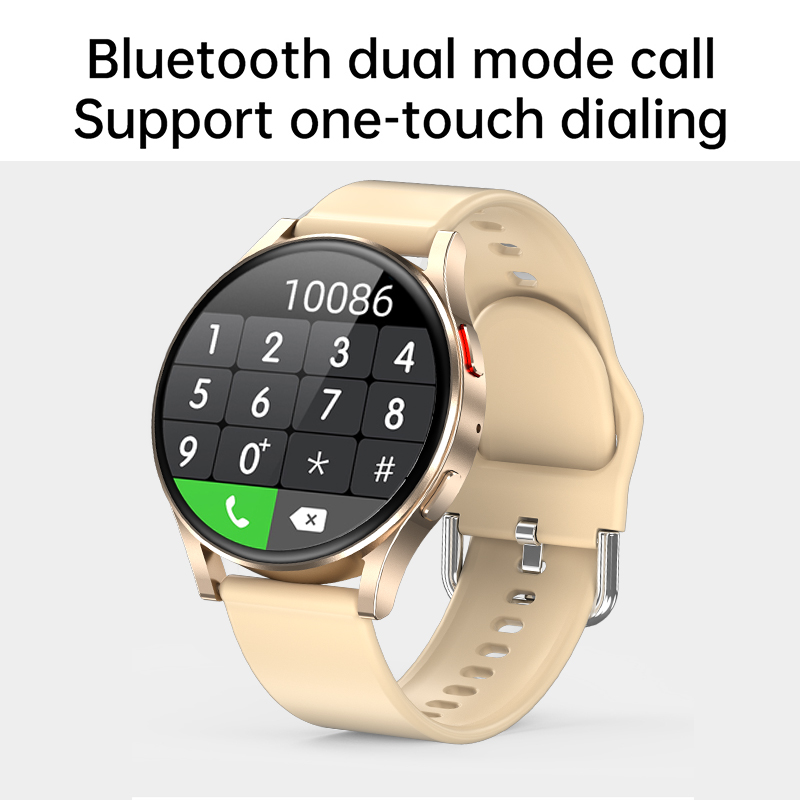 Vrouwen Smartwatch Full Touch Screen Ondersteuning Dial Call Hartslag Bloeddruk Smart Horloge Mannen Voor Samsung Android Horloge Vrouwen