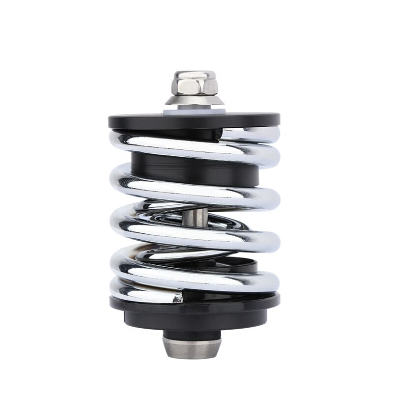 Folding Bike Stainless Steel Rear Shocks Spring Titanium/Steel Axis Shock Absorber EIEIO For Brompton Bicycle: A Silver Ti-Axis