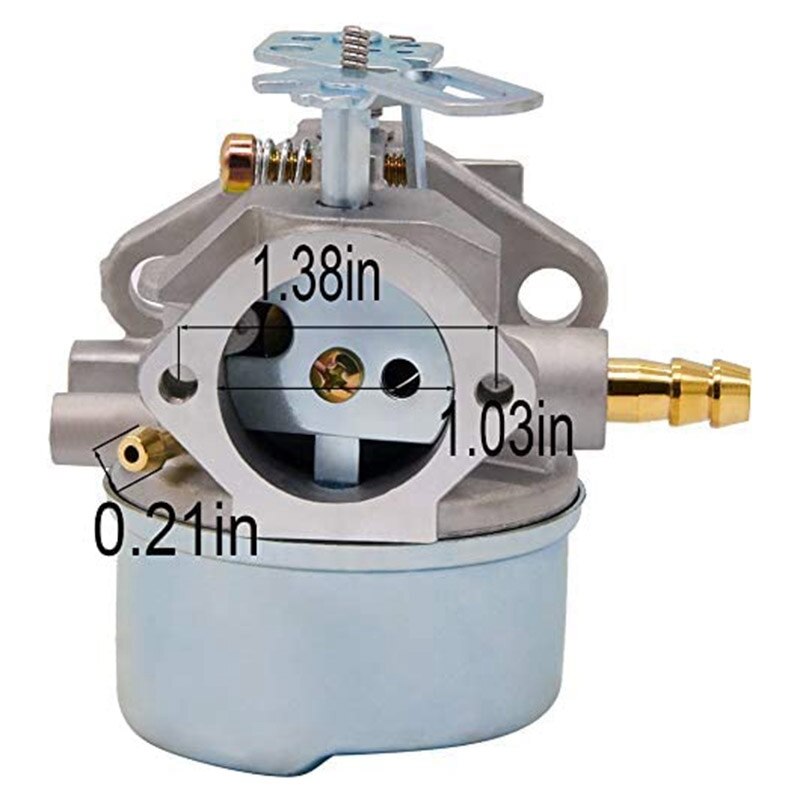 Yingshop Regolabile Carburatore Per Tecumseh 640349 640052 640054 HMSK80 HMSK90 LH318SA LH358SA 8HP 9HP 10HP Snowblower Sgombraneve Generatore Chipper - Foto 7