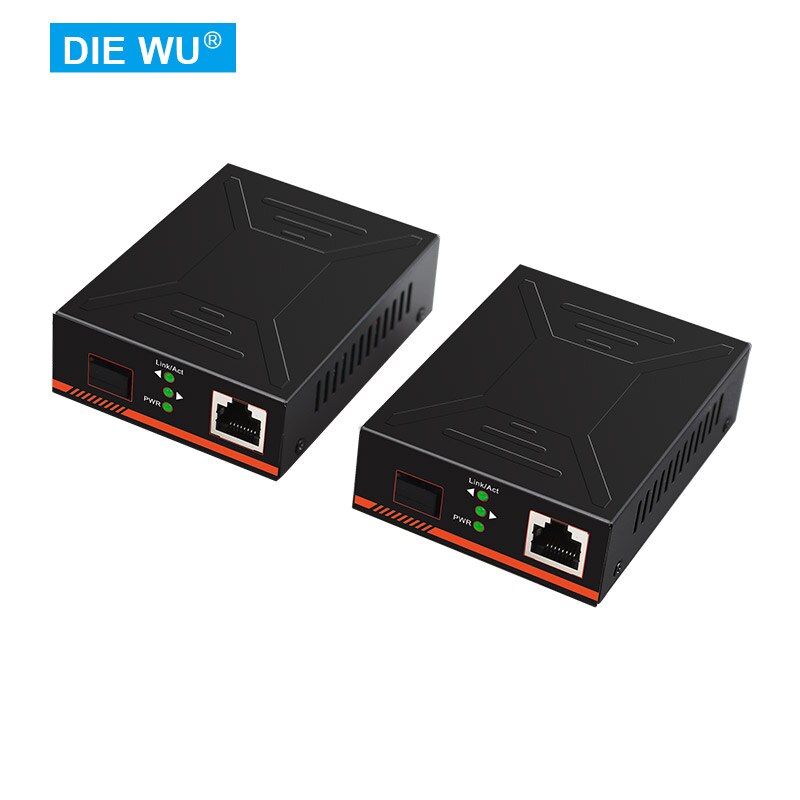 TXE013 Een Paar Gigabit Ethernet Media Converter 1G Optische Enkele Vezel Transceiver, enkele Sc Fiber Connector 20Km 1310nm