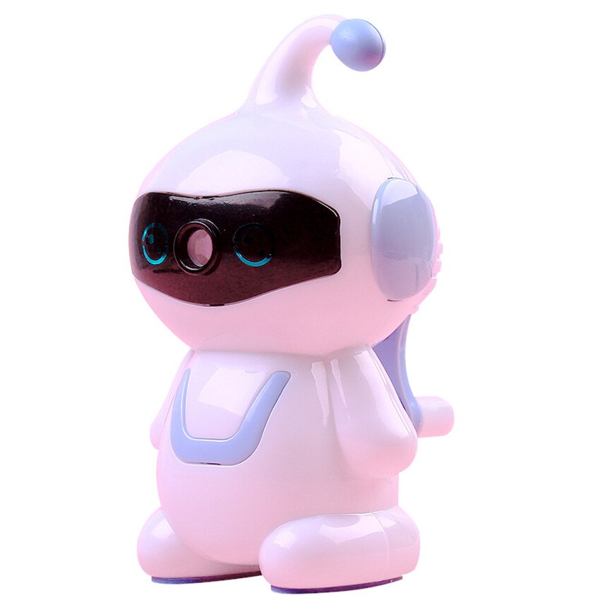 Afilador de lápices Manual Robot de dibujos animados para niños, con almohadillas antideslizantes, afilador de lápices para dibujar, bocetos y colorear