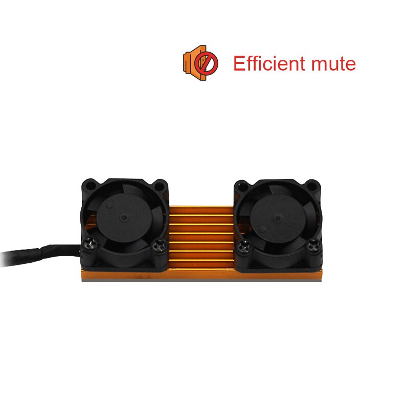 M.2SSD Hard Disk Radiator Fan Mini Mute Lightweight 3P Power Supply Port Heat Sink EM88