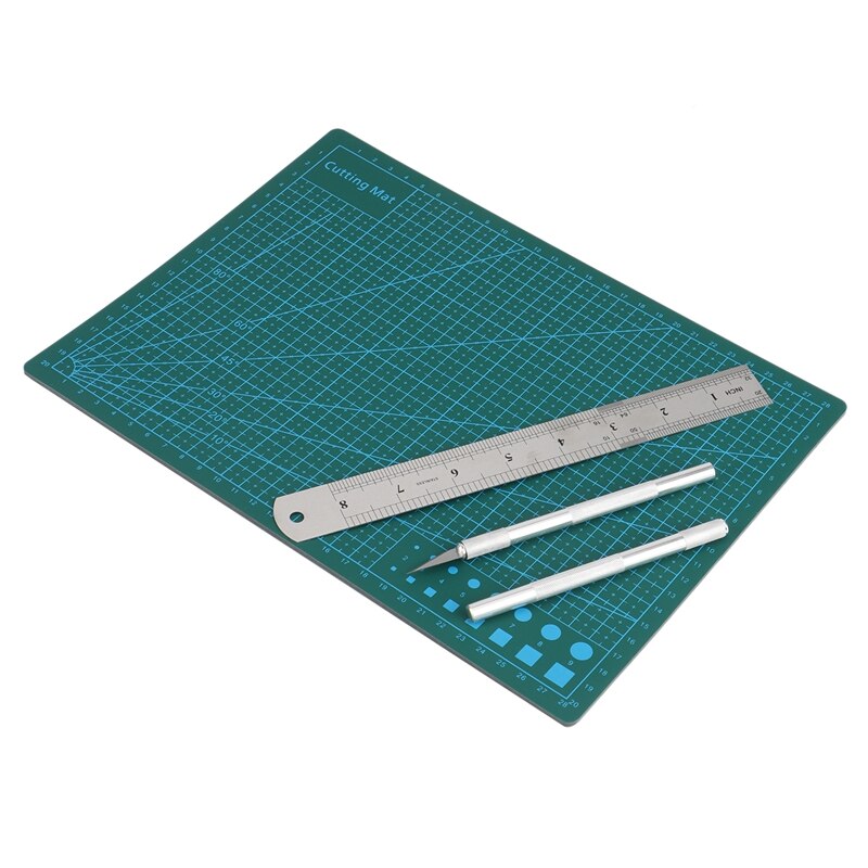 A4 Paper-Cutting Art Stereo Cutting Pad Engraving Knife Pad Art Knife Pad Engraving Tool Blade Set