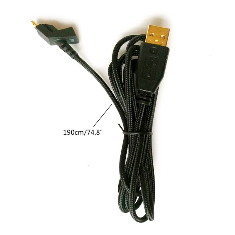 Replacement Cable USB Charging Cable for Razer Naga Epic Chroma Gaming Mouse Replacement Parts
