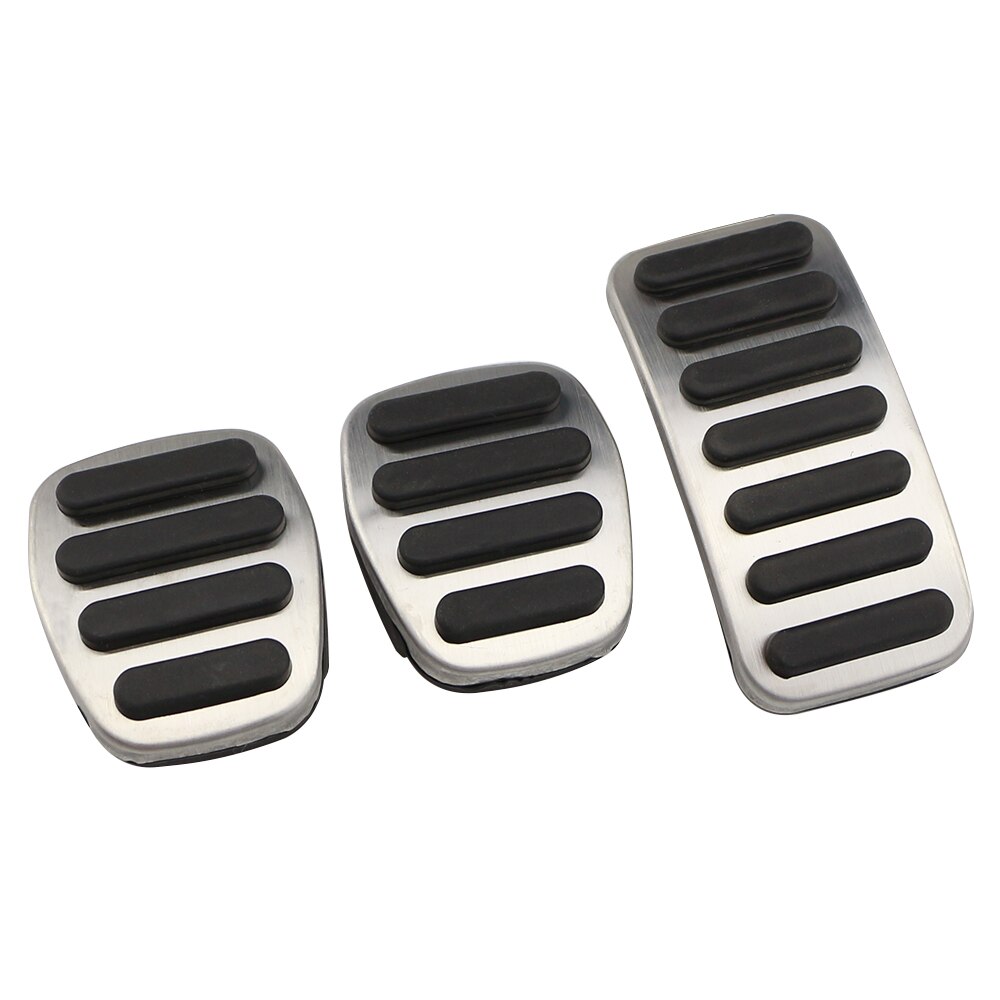 Xburstcar for Volvo V40 XC40 C30 C70 S40 - Car Pedals Accelerator Fuel Gas Brake Pedal Pad Cover Non Slip: MT 3 Pcs