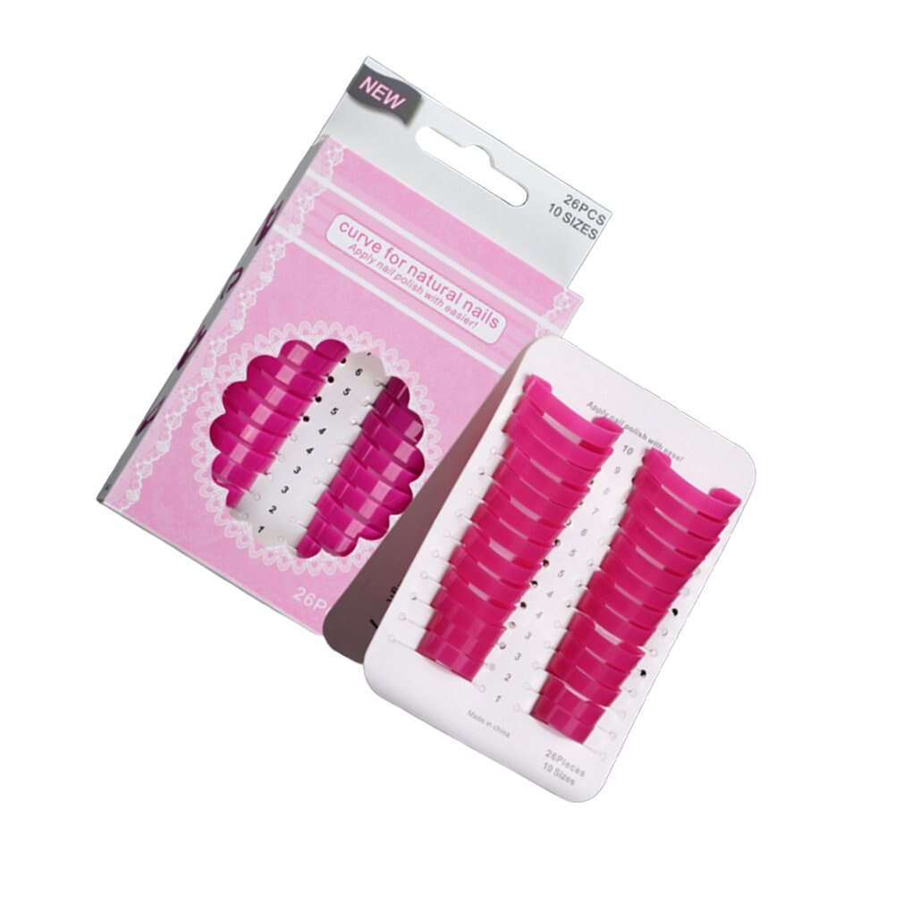 Nagellak Guard Nail Bescherming Tool Rand Gradiënt Nagellak Plastic Printing Nagellak Model Clip