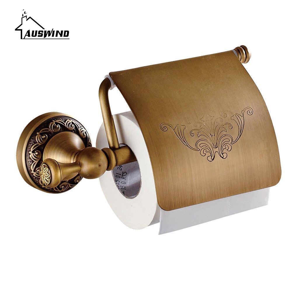 Juegos de accesorios tallados de latón antiguo para baño, accesorios de baño de bronce cepillado europeo, latón macizo tallado, producto para baño gy5