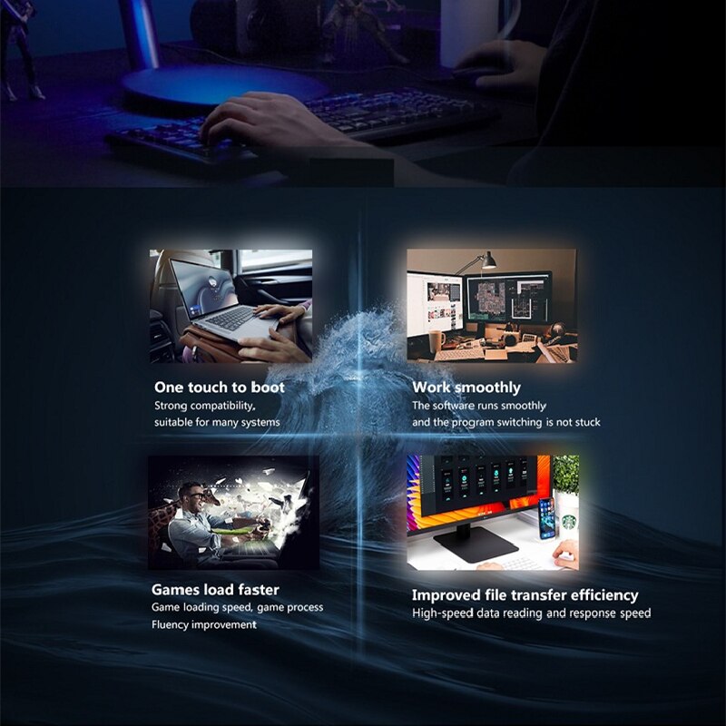 Libertech-disco duro interno de estado sólido para ordenador portátil y de escritorio, SSD de 2,5 pulgadas, SATA Hdd SSD 128G 256G 512G SATA