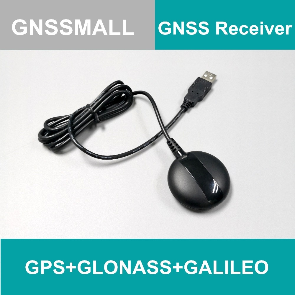 TOPGNSS USB GPS ontvanger GLONASS GALILEO M8030 Dual GNSS ontvanger module antenne aptop PC, GN800G, beter dan BU-353S4 G-muis