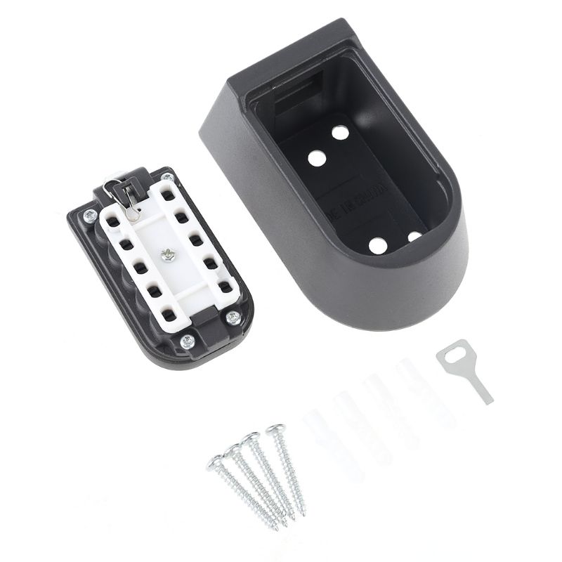 Outdoor Wall Mount Spare Key Safe Storage Box Waterproof Push Button Lock Holder
