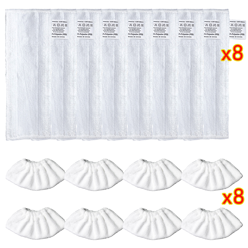 Mop Doek voor Karcher Easyfix SC2 SC3 SC4 SC5 Stoomreiniger Microvezel Vloerreiniging Pad mop doek Stoomreiniger Accessoires: Goud