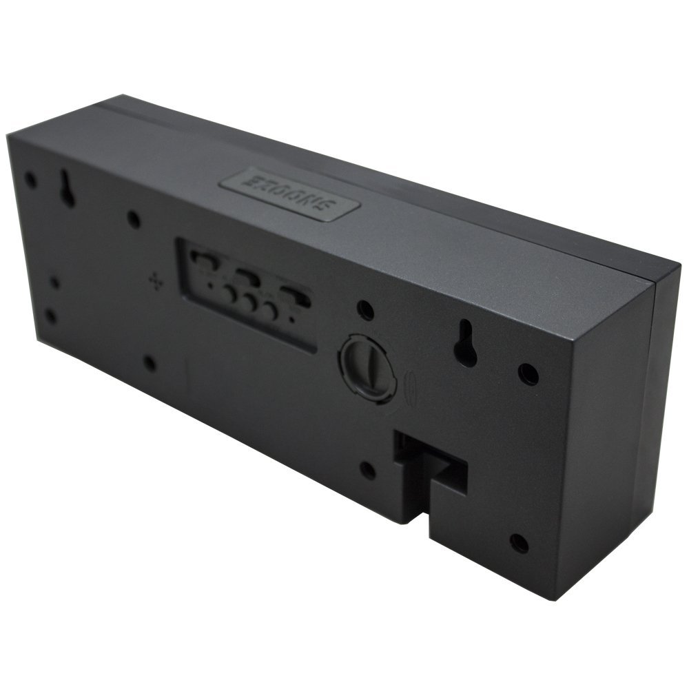 4 Colors LED Clock Digital Alarm Clock Wall Table Desktop with Snooze Calendar Temperature