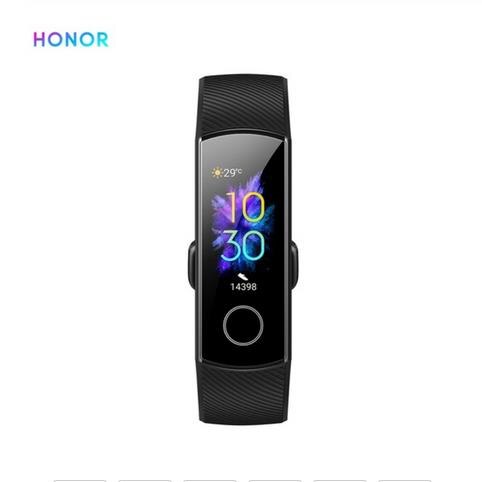 Originele Huawei Honor Band 5 Smart Polsband Oximeter Magic Kleur Touch Screen Zwemmen Beroerte Detecteren Hartslag Slaap Dutje: Black