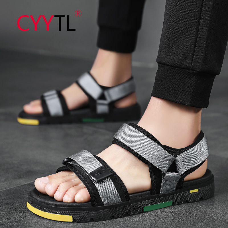 Harssidanzar Hommes Cross pantoufles sandales confortables et légères pantoufles d'été pour un séchage rapide à l'intérieur et à l'extérieur KM229EU,Selle,taille 45