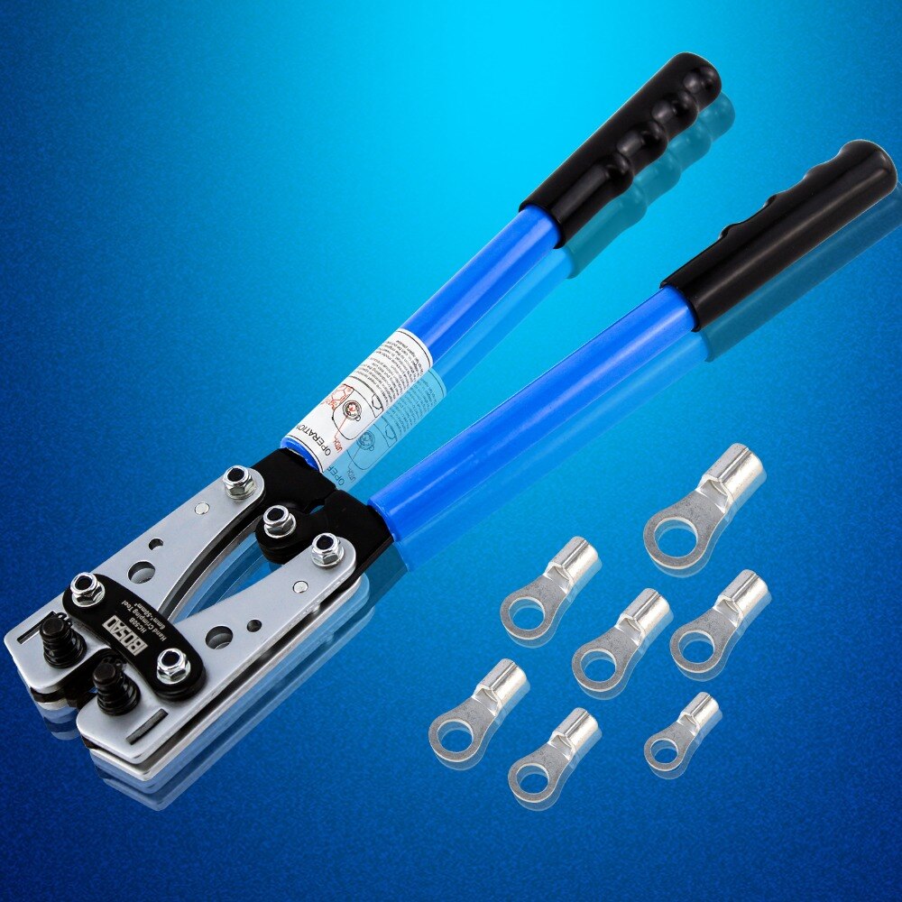 HX-50B COPPER TUBE TERMINAL CRIMPING TOOL CRIMPING PILER crimping tools 6-50mm2 Cable Lug Crimper Cu/Al Terminal
