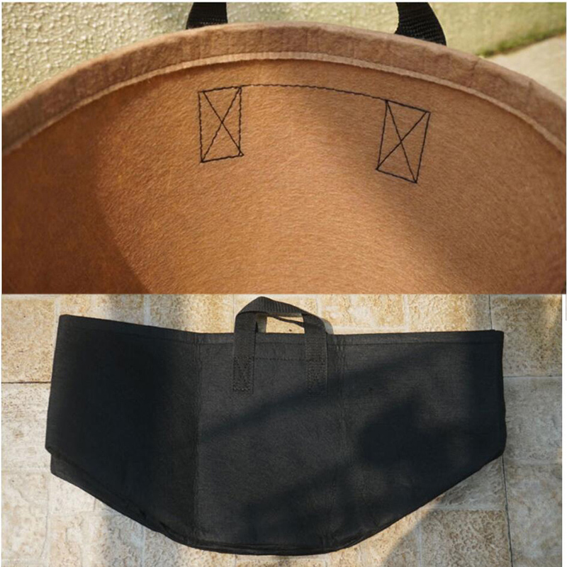 2/3/5/7/10 gallon hageplante såing vokse poser grønnsak blomsterpotte planter diy potet hage potte plante voksepose verktøy