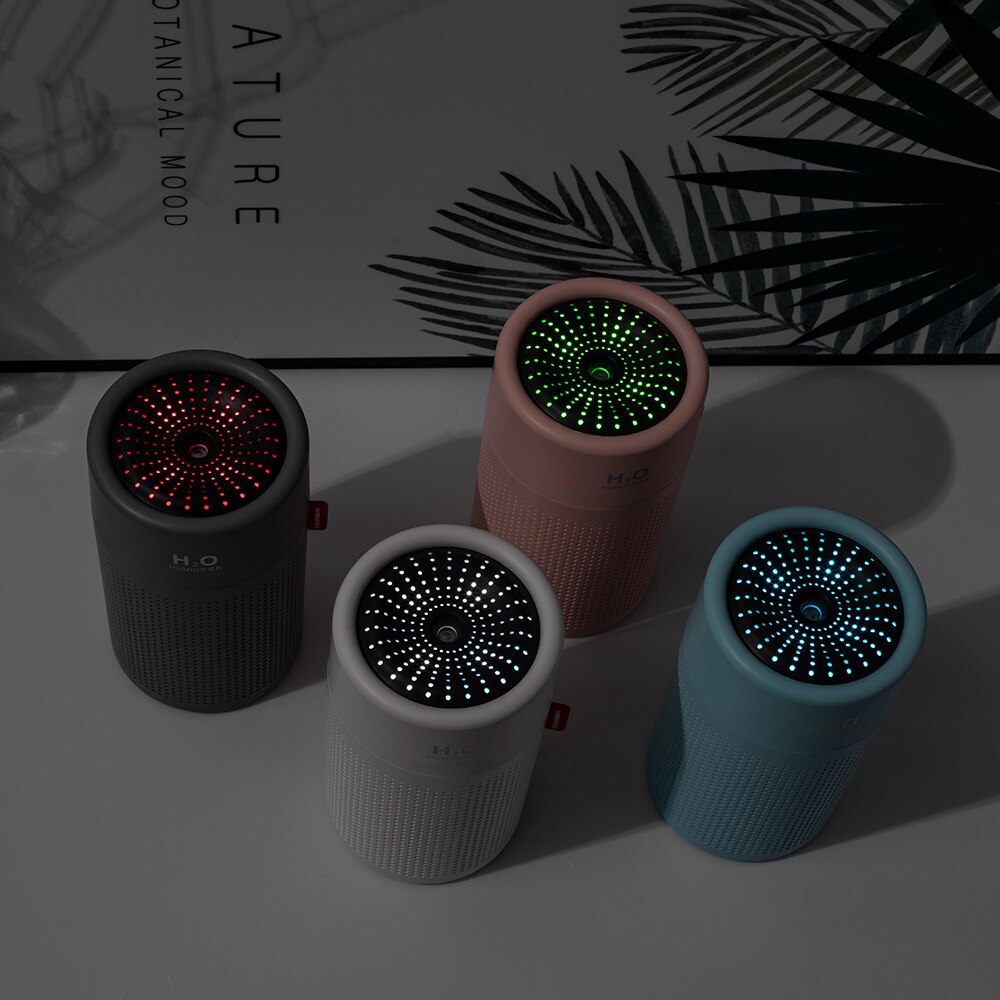 750ml Große Kapazität Luftbefeuchter 2000mAh USB Aufladbare Drahtlose Ultraschall Aroma Wasser Nebel Diffusor Licht Umidificador