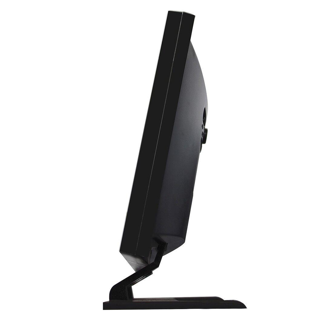 Digital clock Thermometer student bedside alarm clock voice control sleepy back light electronic clock (black)