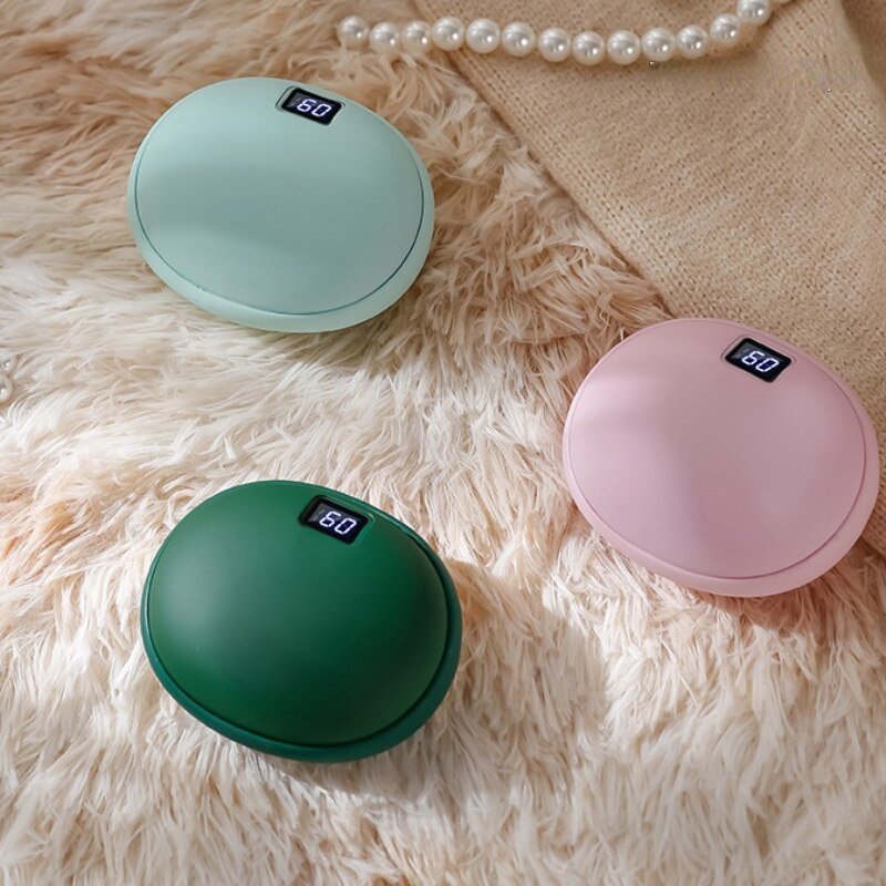 USB Power Bank Two-in-one Portable, Rechargeable Explosion-proof Temperature Control Digital Hand Warmer