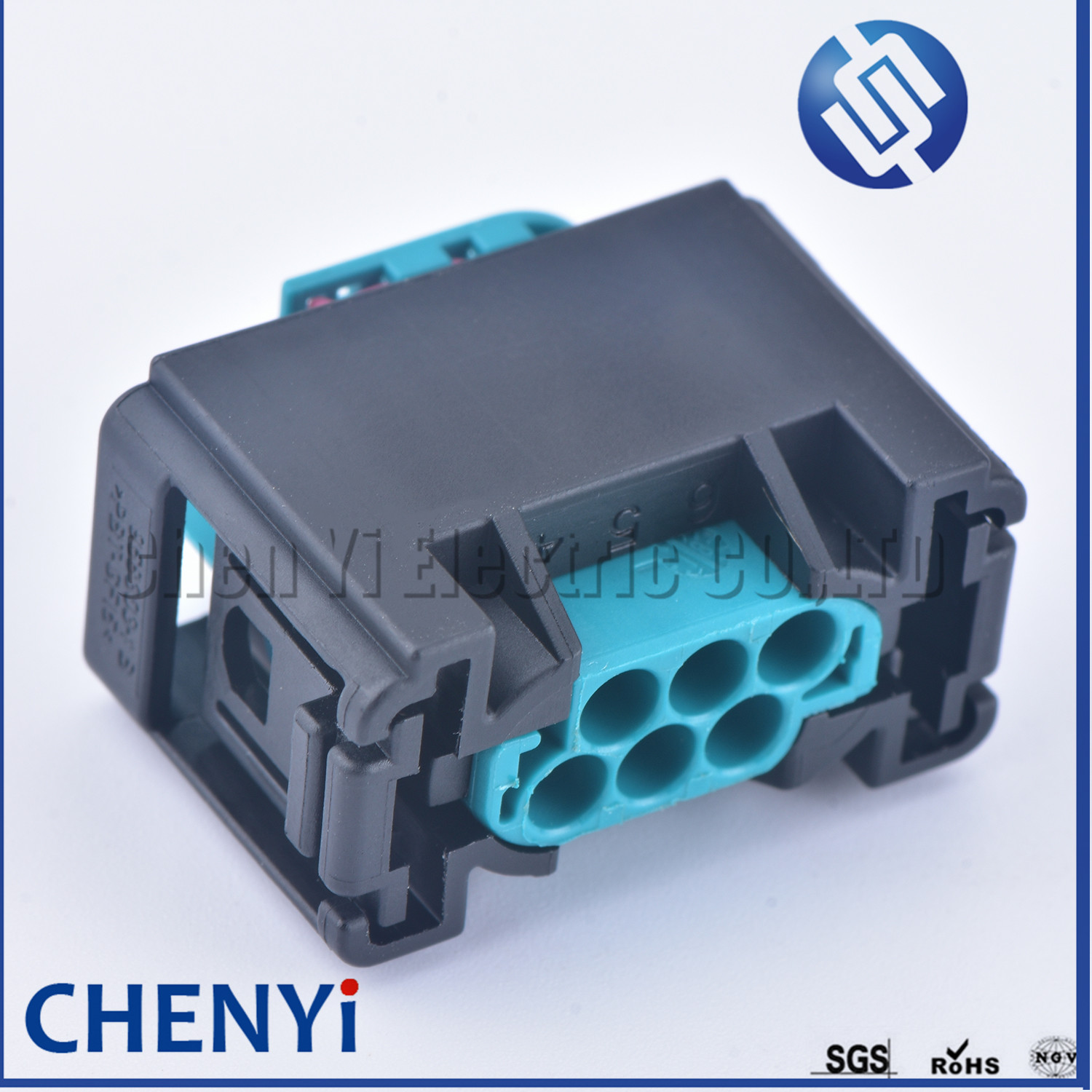 Conector impermeable automotriz de 6 pines Conector del sensor de válvula de acelerador 1- 967616 -1 Enchufe del pedal del acelerador 9- 967616 -1 Para Benz BMW