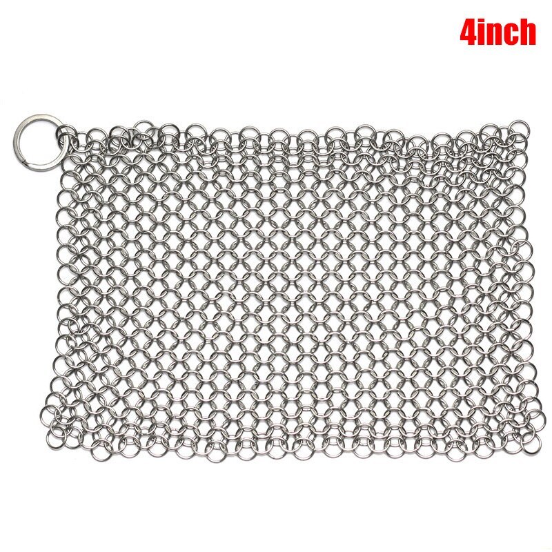 Épurateur de nettoyage en fonte inox pour tous Types de poêles grilles en fonte grilles fours hollandais XH8Z: A