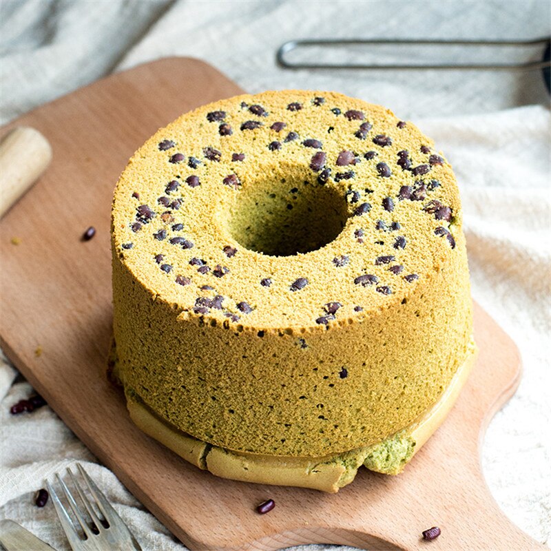 Chiffon Cake Tin Mold Aluminium Chiffon Cake Pan Verwijderbare Bodem Holle Schoorsteen Cakevorm Diy Bakken Cake Gereedschappen 6/8/10Inch