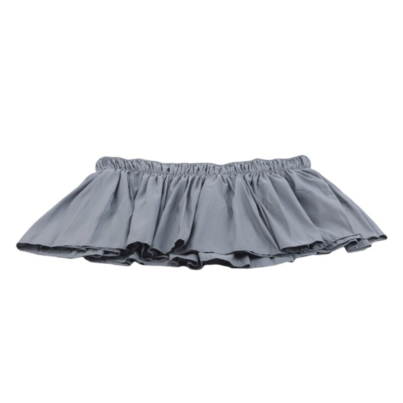 Falda elástica envolvente para cama de Hotel, falda para cama de Hotel o de casa, suministros de decoración para dormitorio o casa: gray