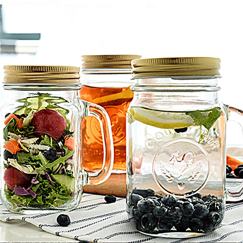 24PC Wide Mouth Lids Mason Jar Lids Leak Proof Sec... – Grandado