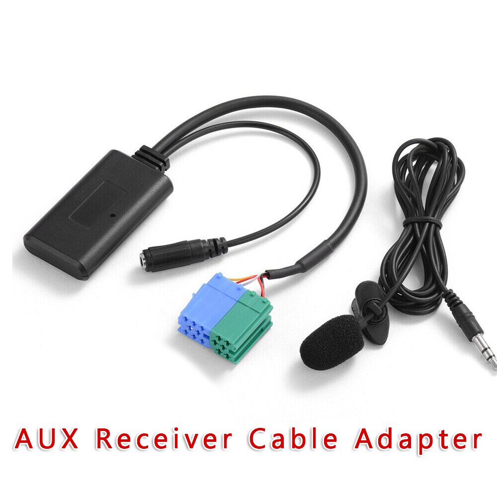 Voor Becker Aux Ontvanger Adapter Kabel MA2254 &amp; 1x Microfoon Audio Voor Muziek Liefhebbers Duurzaam