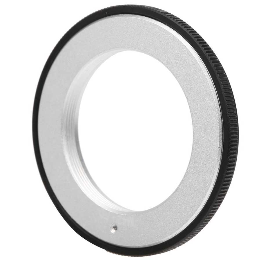 M42-FD stopu Aluminium instrukcja soczewki skupiające pierścień pośredniczący dla M42 mocowanie obiektywu, aby pasował do Canon FD Mount korpus aparatu akcesoria